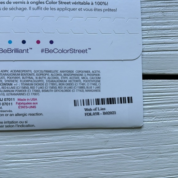 New ColorStreet Halloween Set of 2 Literally Dead and Web of Lies- Retired - Picture 3 of 3